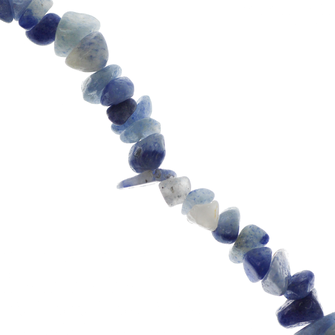 Chipped Blue Aventurine, Semi-Precious Stone, Approx 225 pcs per strand