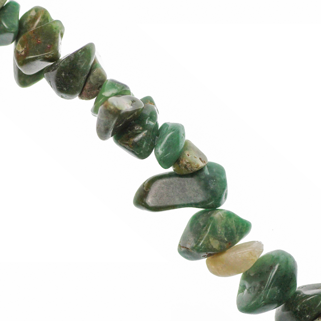 Large Chipped South Africa Jade, Semi-Precious Stone, Approx 140 pcs per strand