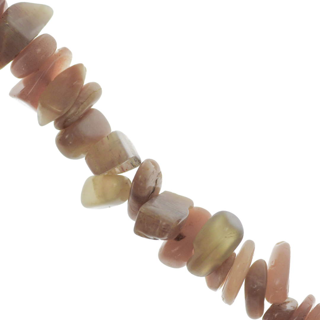 Large Chipped Sunstone, Semi-Precious Stone, Approx 150+ pcs per strand