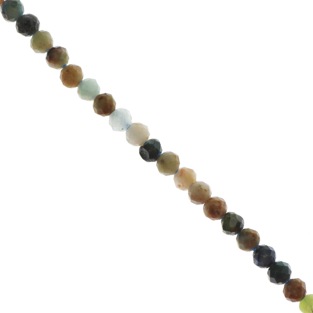 Faceted Azurite (A), Semi-Precious Stone, Available in Multiple Sizes
