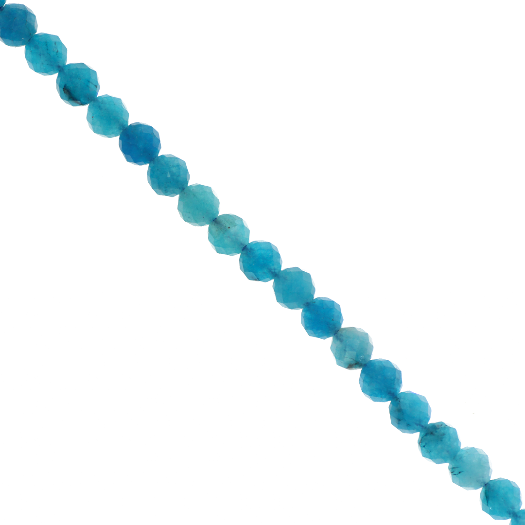 Faceted Stones, 6mm, Semi-Precious Stone, Approx 62 pcs per strand, Available in Multiple Gemstones