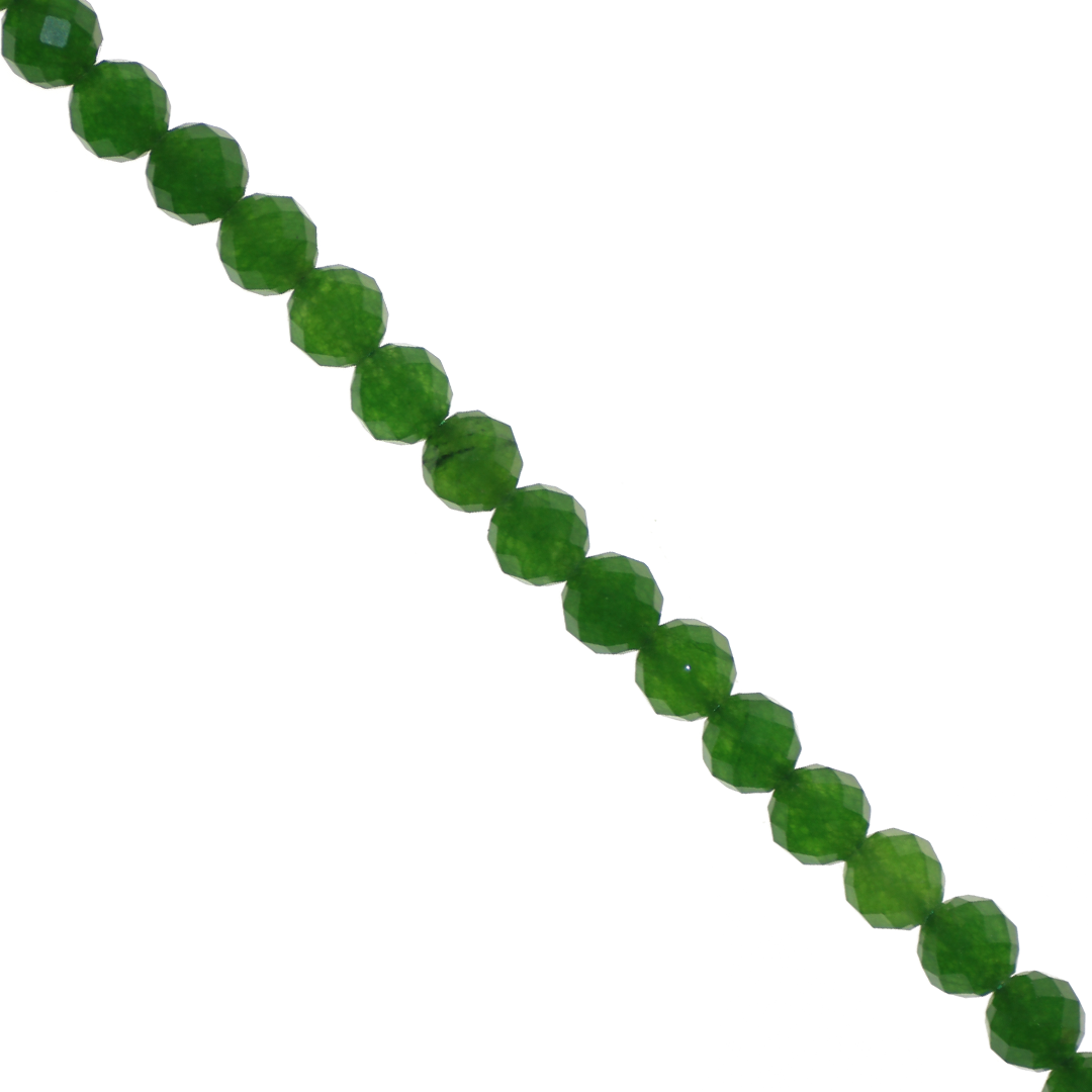 Faceted Stones, 6mm, Semi-Precious Stone, Approx 62 pcs per strand, Available in Multiple Gemstones