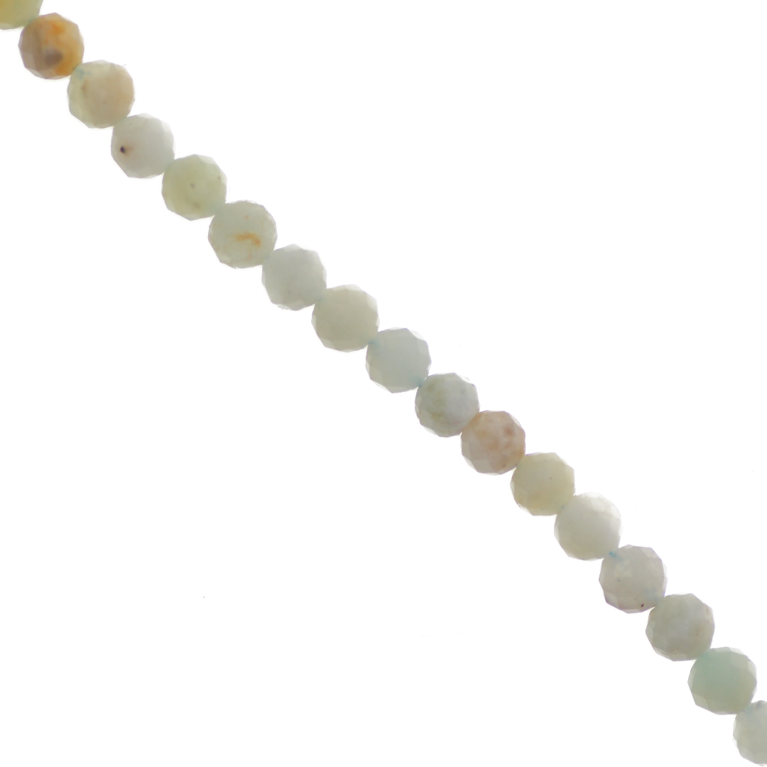 Faceted Stones, 6mm, Semi-Precious Stone, Approx 62 pcs per strand, Available in Multiple Gemstones