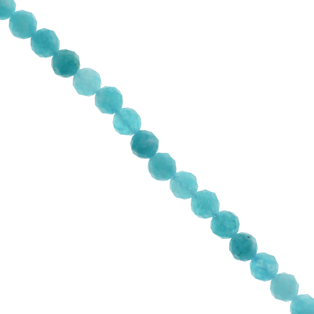 Faceted, Semi-Precious Stone, 6.5mm, Approx 60 pcs per strand, Available in Multiple Gemstones