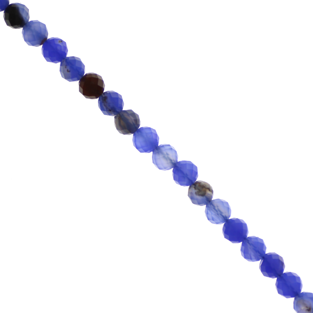 Faceted Stones, 6mm, Semi-Precious Stone, Approx 62 pcs per strand, Available in Multiple Gemstones