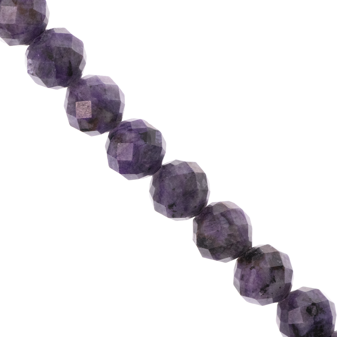 Charoite Faceted, Semi-Precious Stone, Available in Multiple Sizes