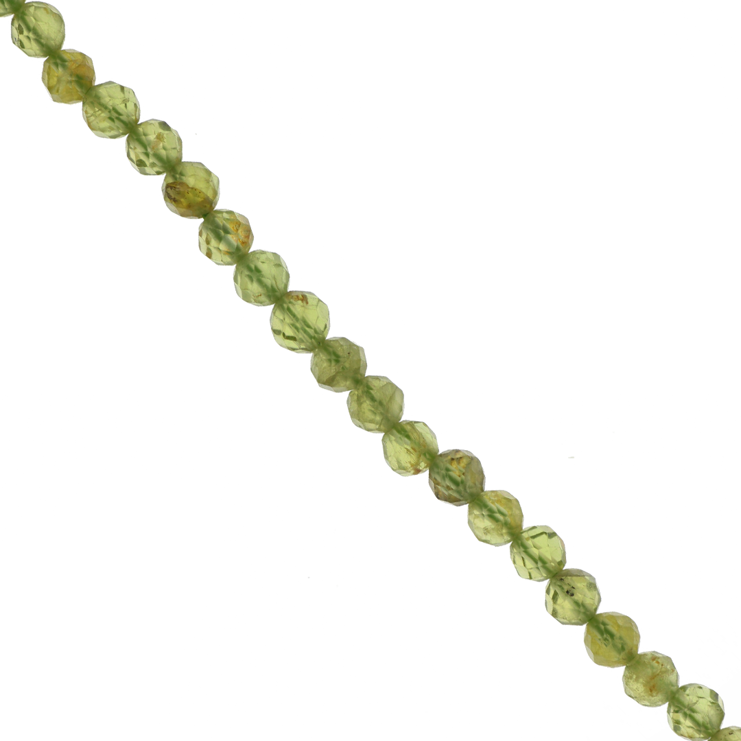 Faceted Olive AB Quartz, Semi-Precious Stone, Available in Multiple sizes