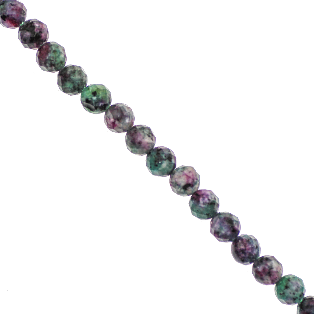 Faceted Stones, 6mm, Semi-Precious Stone, Approx 62 pcs per strand, Available in Multiple Gemstones