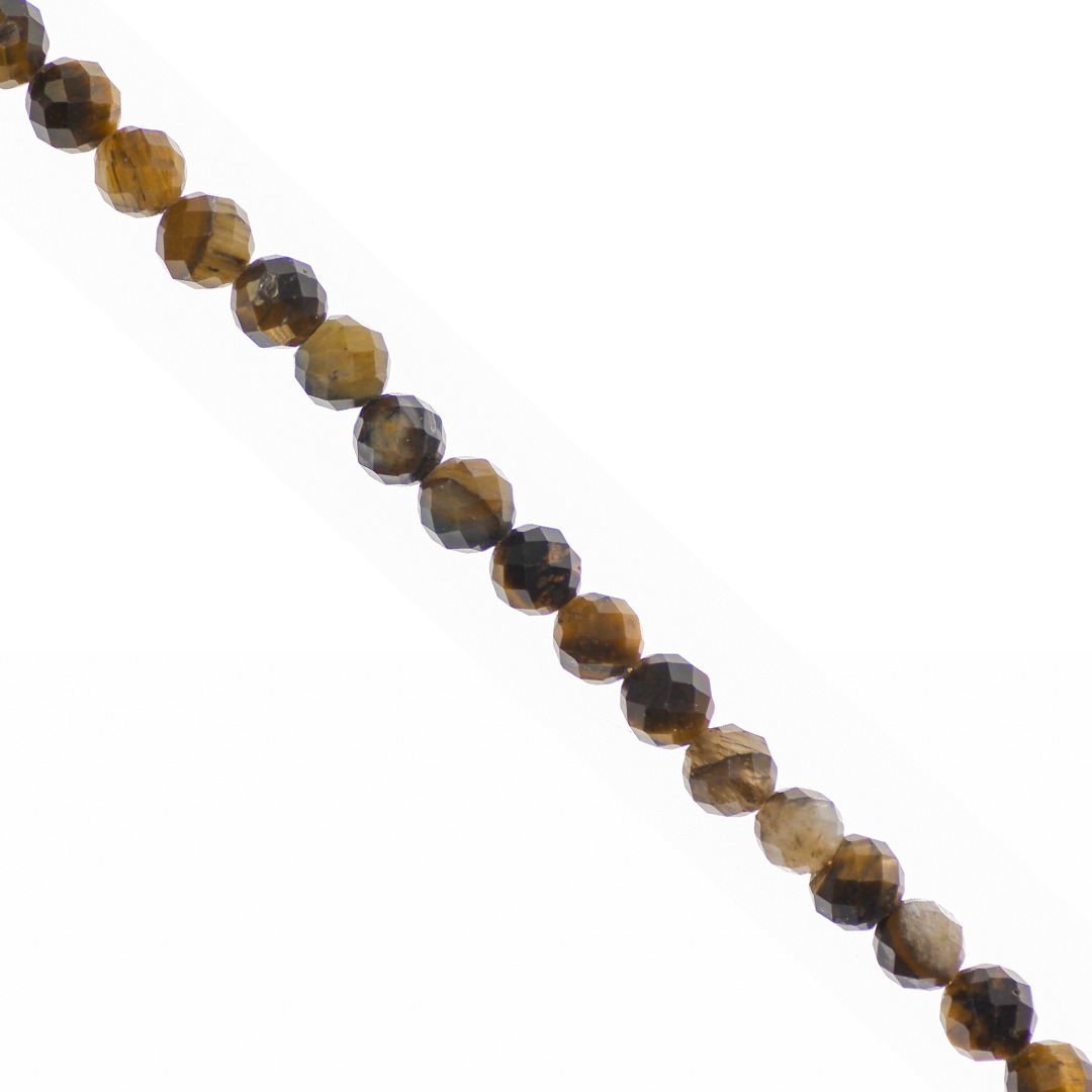 Faceted Stones, 6mm, Semi-Precious Stone, Approx 62 pcs per strand, Available in Multiple Gemstones
