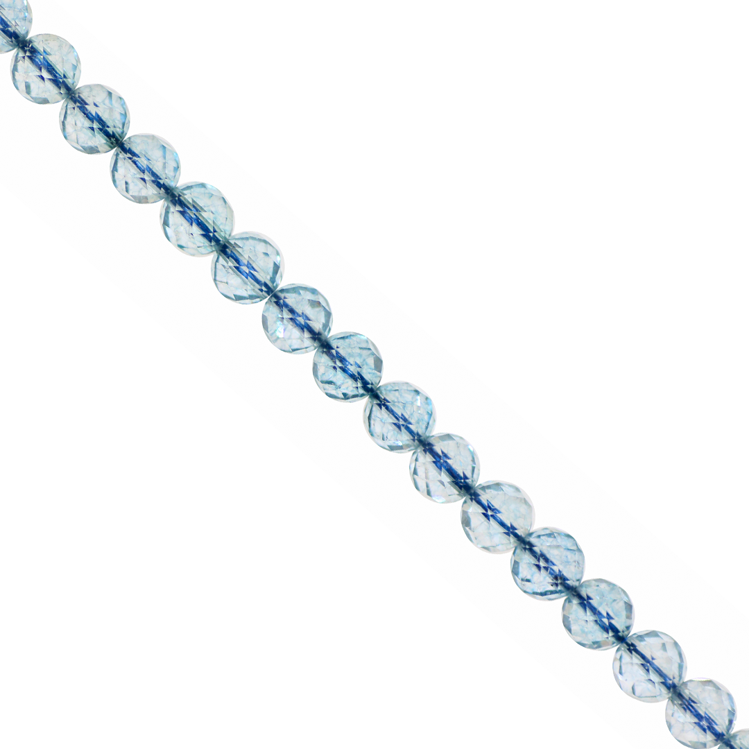 Faceted Stones, 6mm, Semi-Precious Stone, Approx 62 pcs per strand, Available in Multiple Gemstones