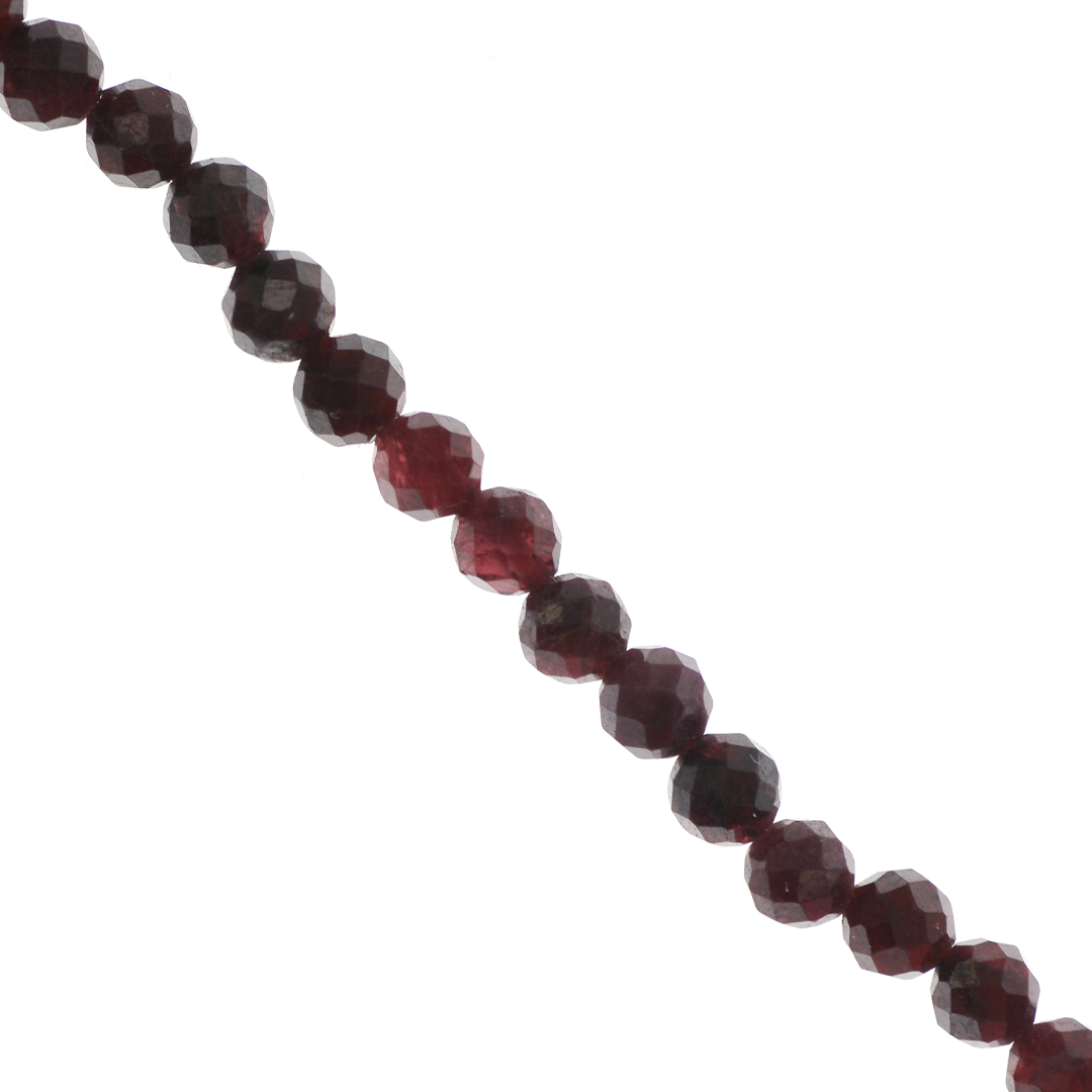 Faceted Garnet A Semi Precious Stone Available in Multiple Sizes