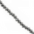 Hematite, Faceted, Rondelle, Silver, Plated, Available in Multiple Sizes