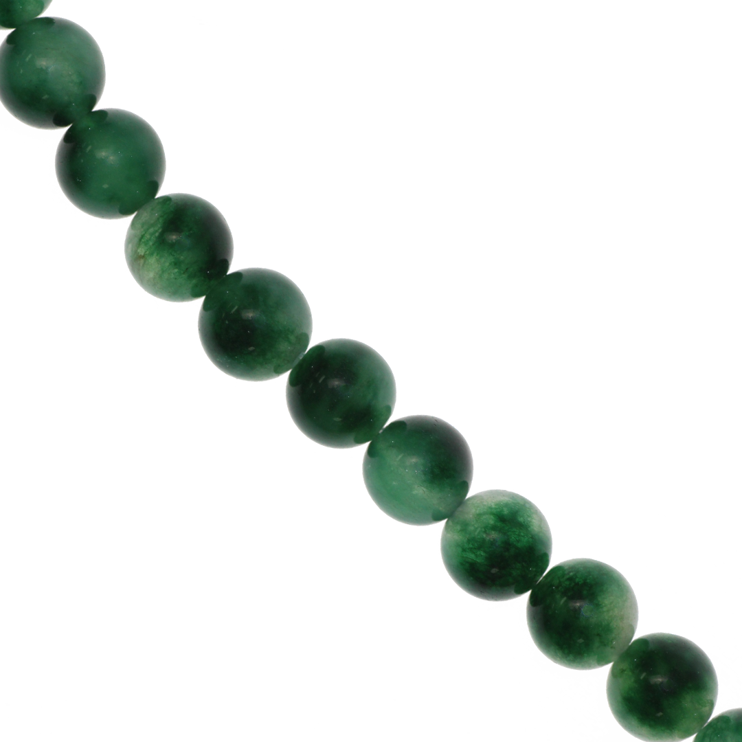 Forest Green Jade, Dyed, Semi-Precious Stone, Available in Multiple Sizes