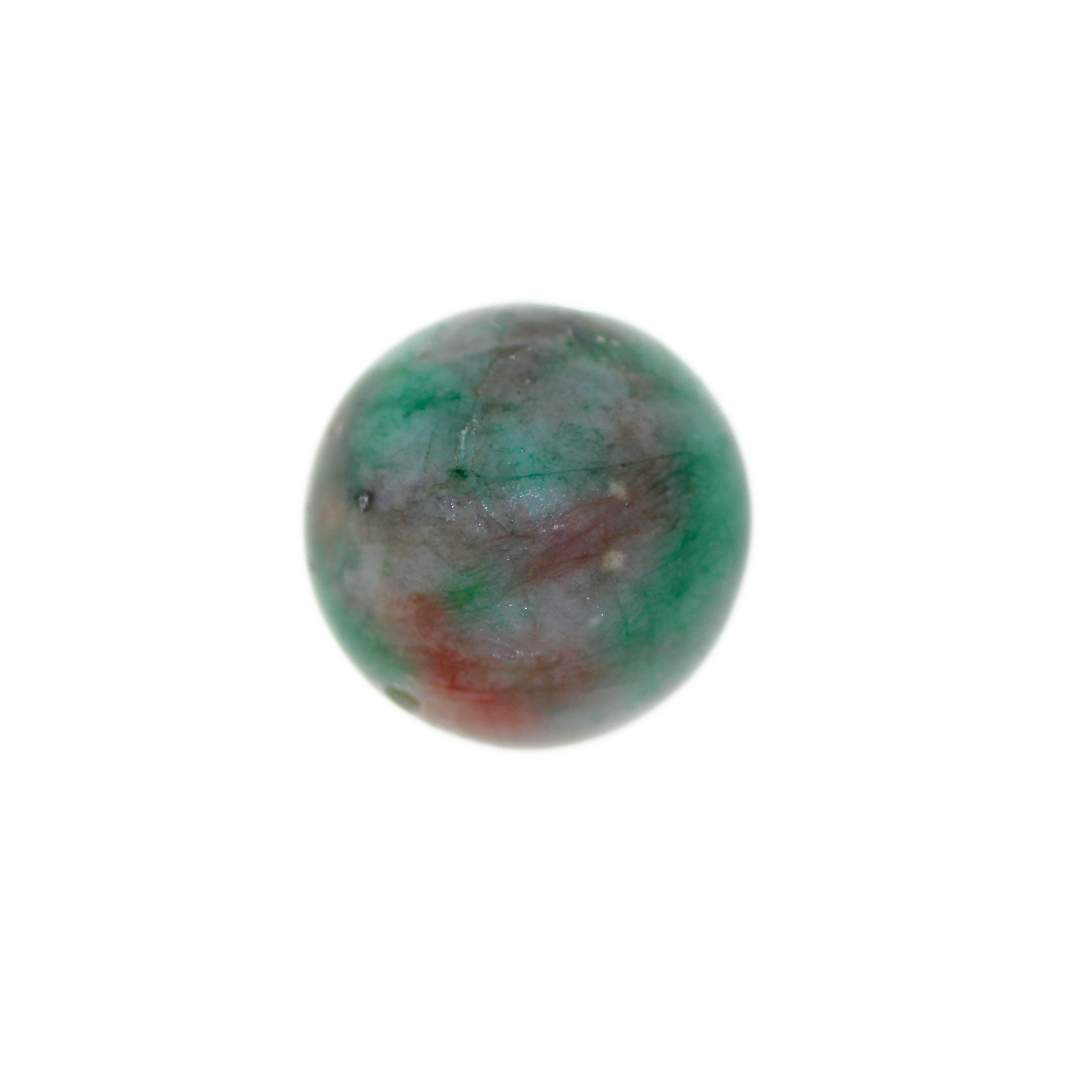 Korean Jade, Sphere, Semi-Precious Stone, 18mm, Sold Per pkg of 2
