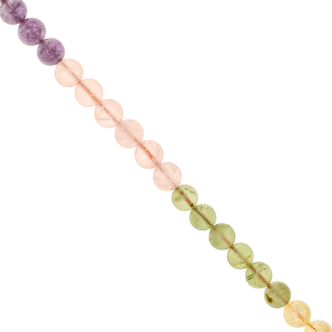 Mixed Quartz, Semi-Precious Stone, Available in Multiple Sizes