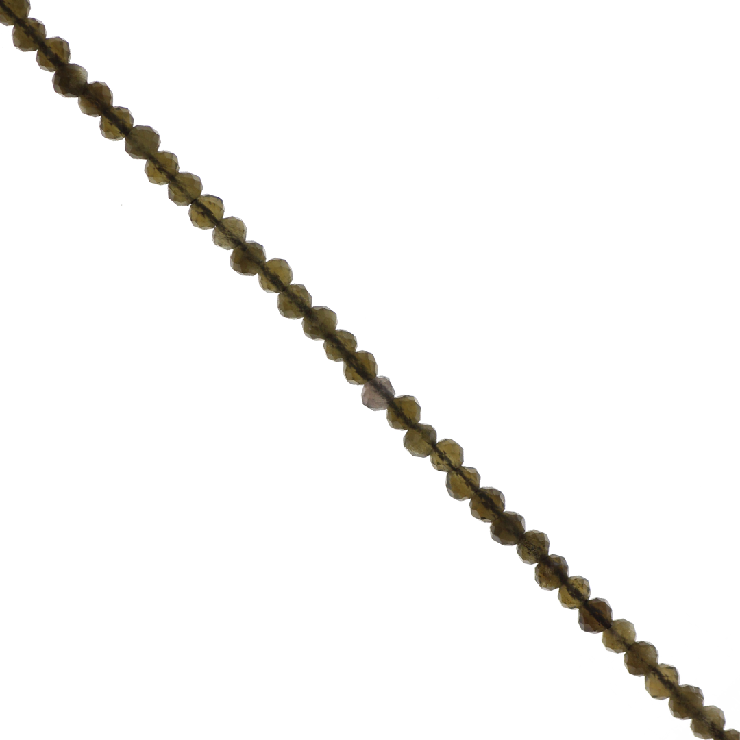 Faceted Golden Obsidian, Semi-Precious Stone, Available in Multiple Sizes