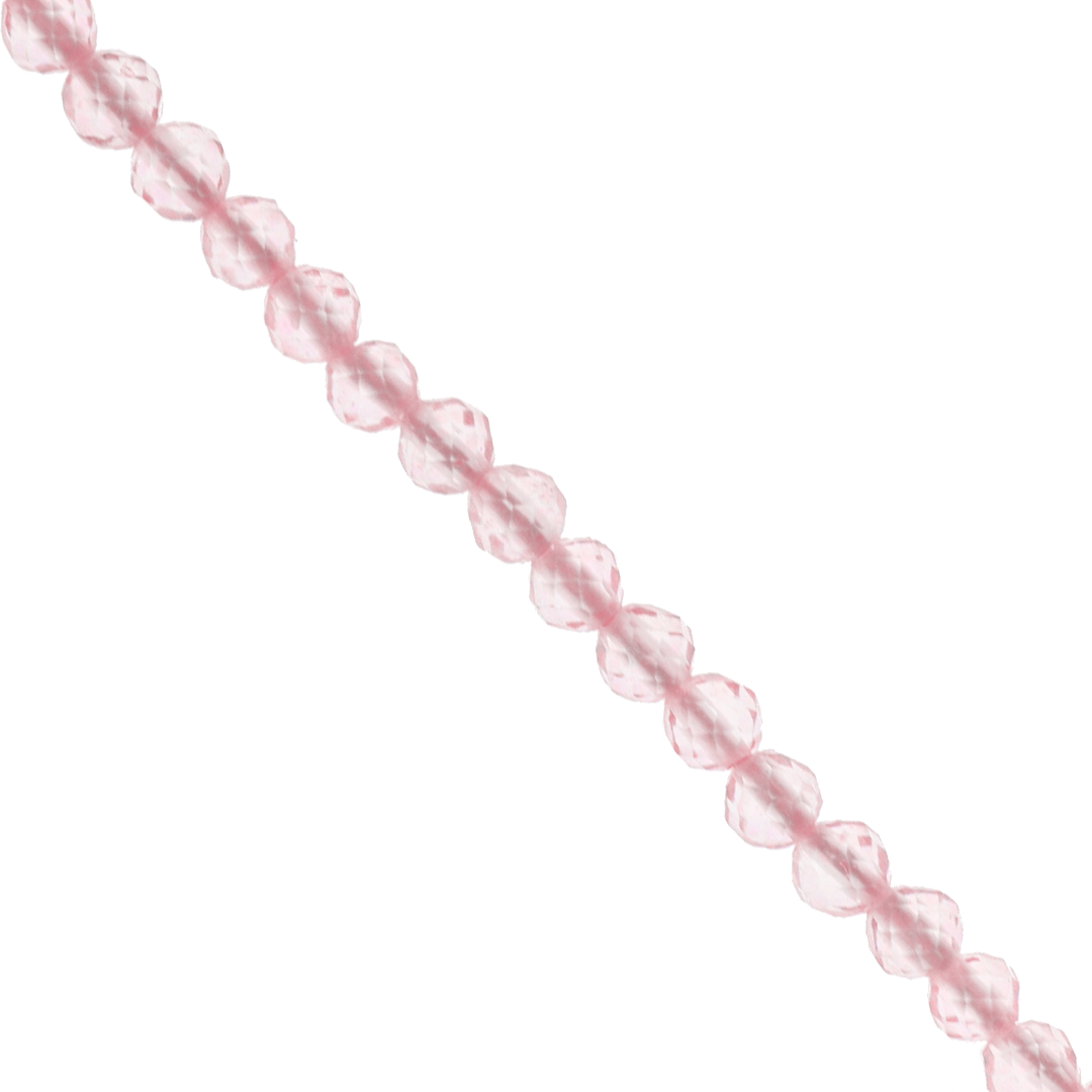 Faceted Pink Opal, Semi-Precious Stone, Available in Multiple sizes