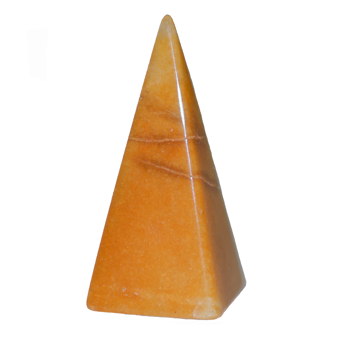Long Pyramid Stone, Semi-Precious Stone, 58.6mm x 28mm, 1 pc, Available in Multiple Gemstones