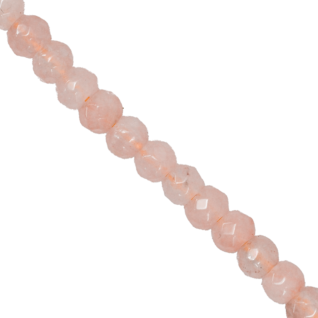 Dyed Agate, Rondelle Faceted, Semi-Precious Stone, 4mm x 3mm, 110 pcs per strand, Available in Multiple Colours