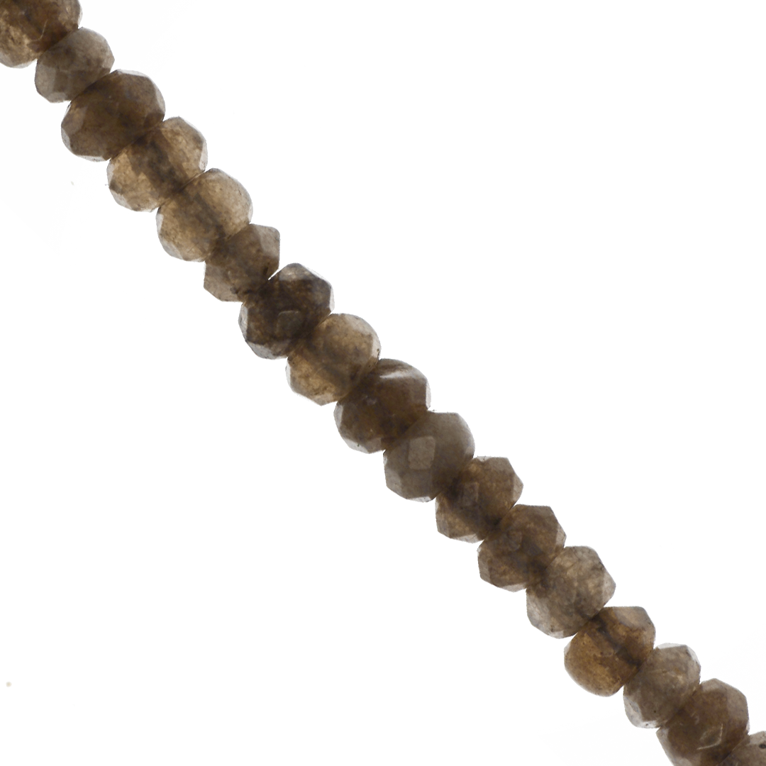 Dyed Agate, Rondelle Faceted, Semi-Precious Stone, 4mm x 3mm, 110 pcs per strand, Available in Multiple Colours