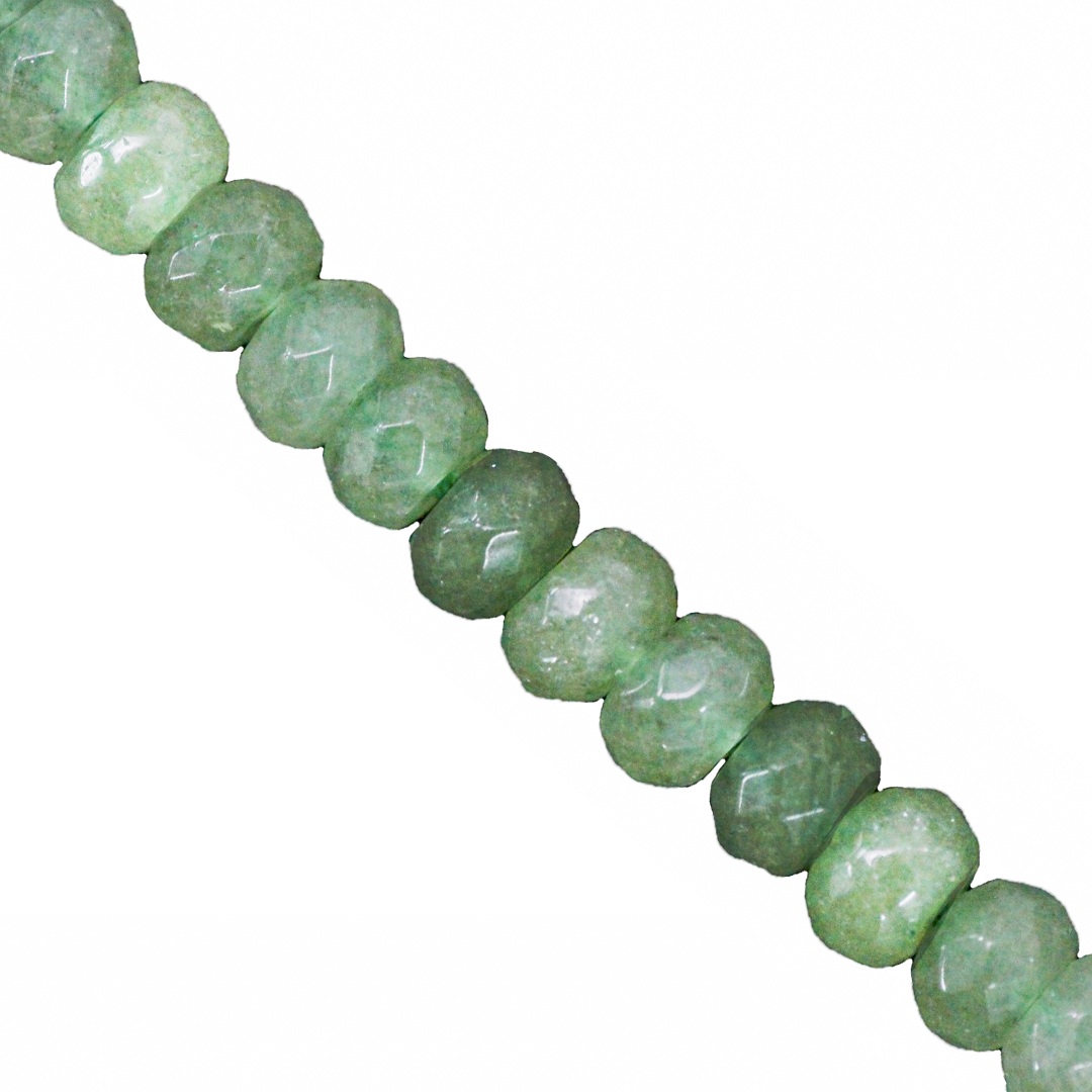 Dyed Agate, Rondelle, Faceted, Semi-Precious Stone, 6mm x 4mm, Approx 85pcs/strand, Available in Multiple Colours
