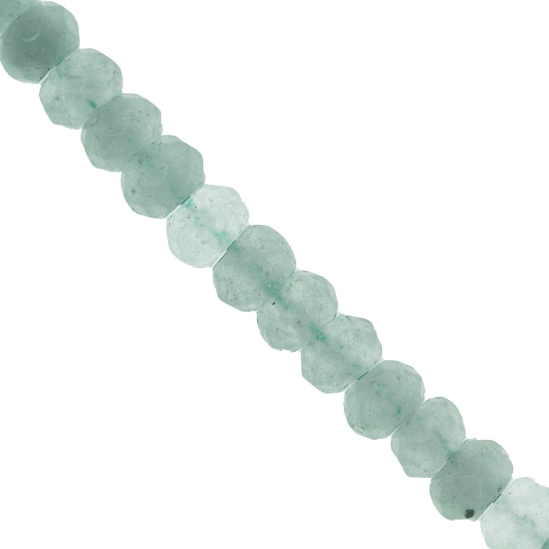 Dyed Agate, Rondelle, Faceted, Semi-Precious Stone, 6mm x 4mm, Approx 85pcs/strand, Available in Multiple Colours