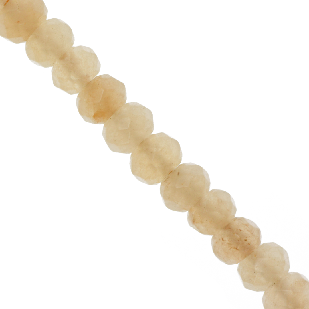 Dyed Agate, Rondelle Faceted, Semi-Precious Stone, 8mm x 5mm, 65 pieces per strand, Available in a Variety of Colours