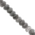 Dyed Agate, Rondelle Faceted, Semi-Precious Stone, 8mm x 5mm, 65 pieces per strand, Available in a Variety of Colours