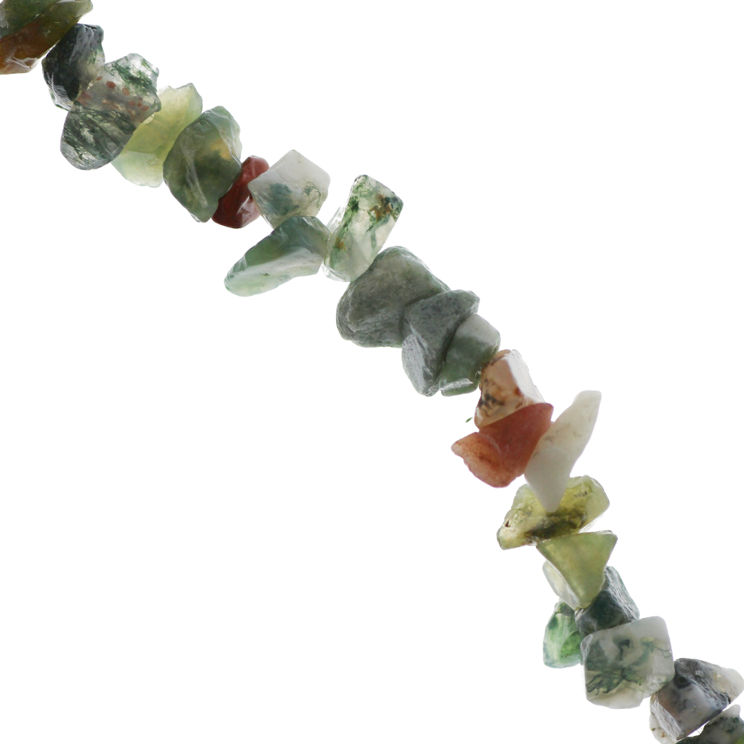 Chipped Indian Agate, Semi-Precious Stone, Approx 210+ pcs per strand