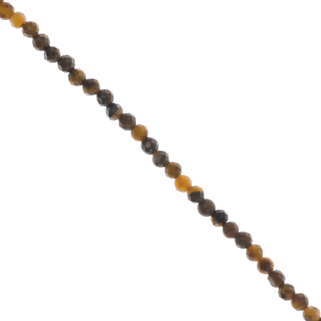 Faceted Tiger Eye, Semi-Precious Stone, Available in Multiple Sizes