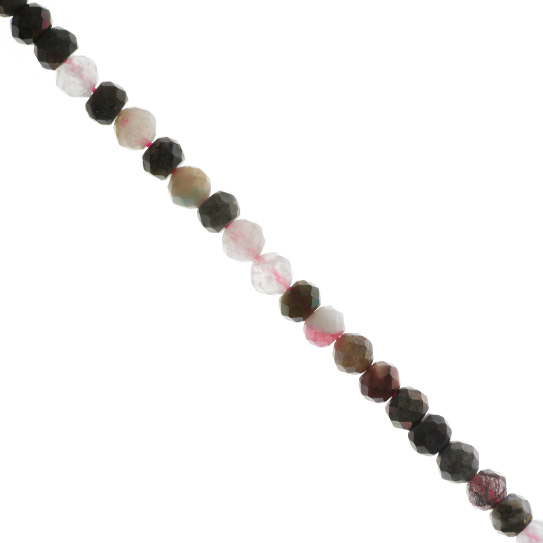Faceted Mixed Tourmaline, Semi-Precious Stone, Available in Multiple Sizes