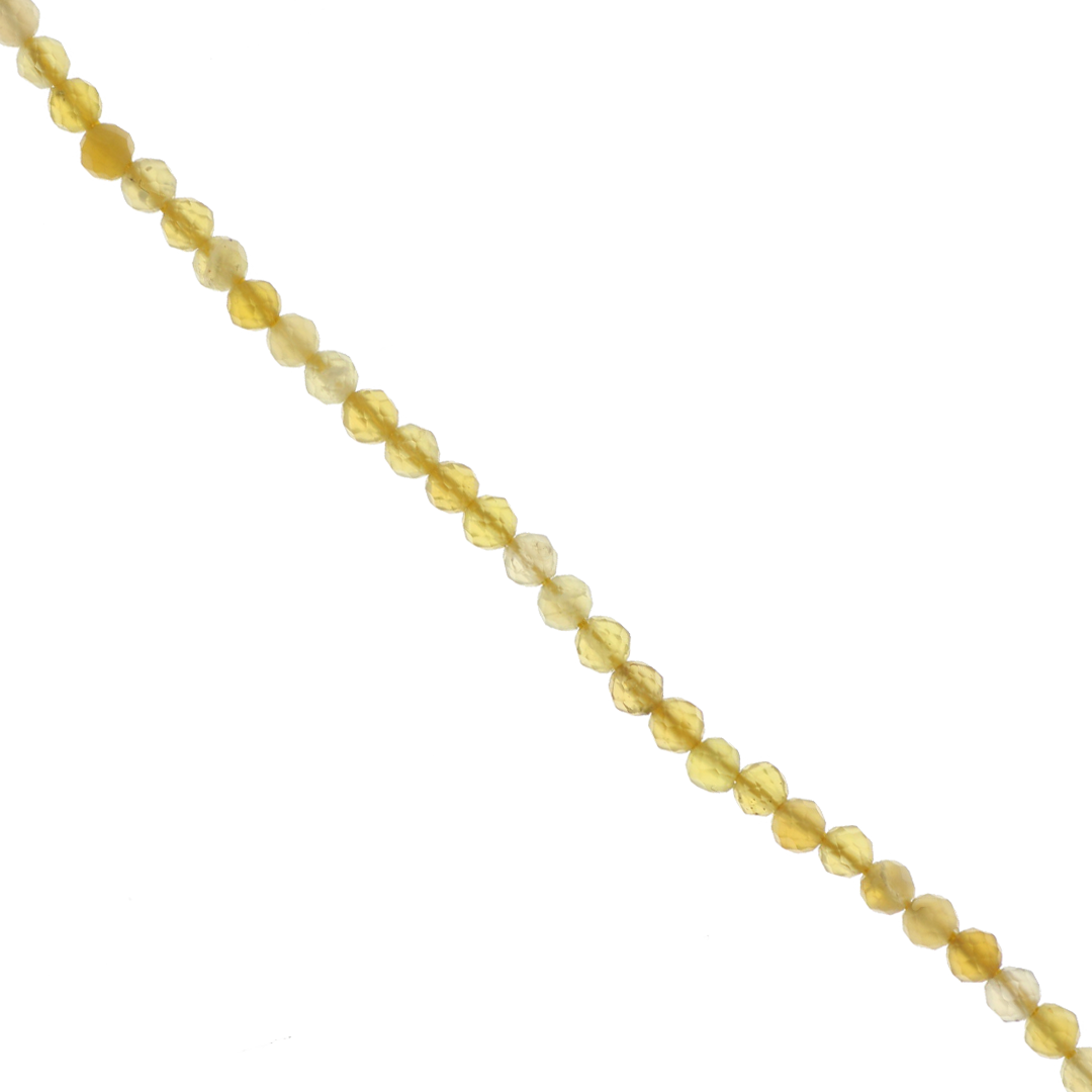 Faceted Yellow Opal, Semi-Precious Stone, Available in Multiple Sizes