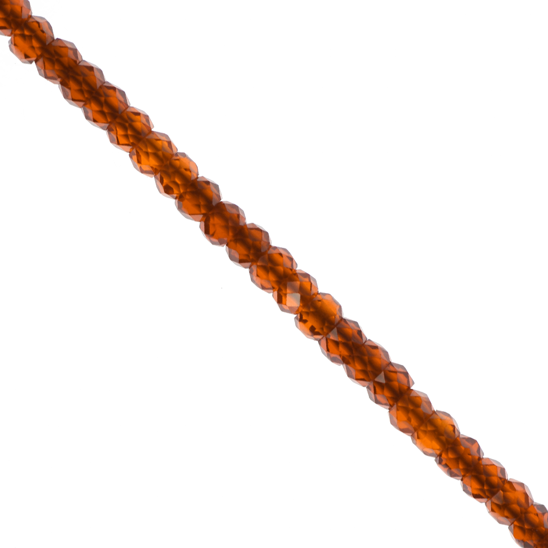 Zircon, Rondelle, Semi-Precious Stone, 3mm x 2mm, Approx 165 pcs per strand, Available in Multiple Colours