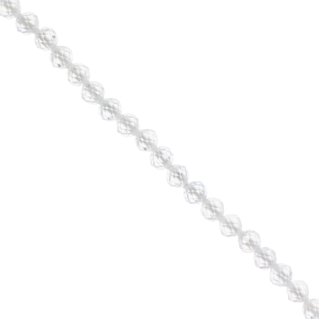 Zircon, Semi-Precious Stone, 3mm, Approx 120 pcs per strand, Available in Multiple Colours