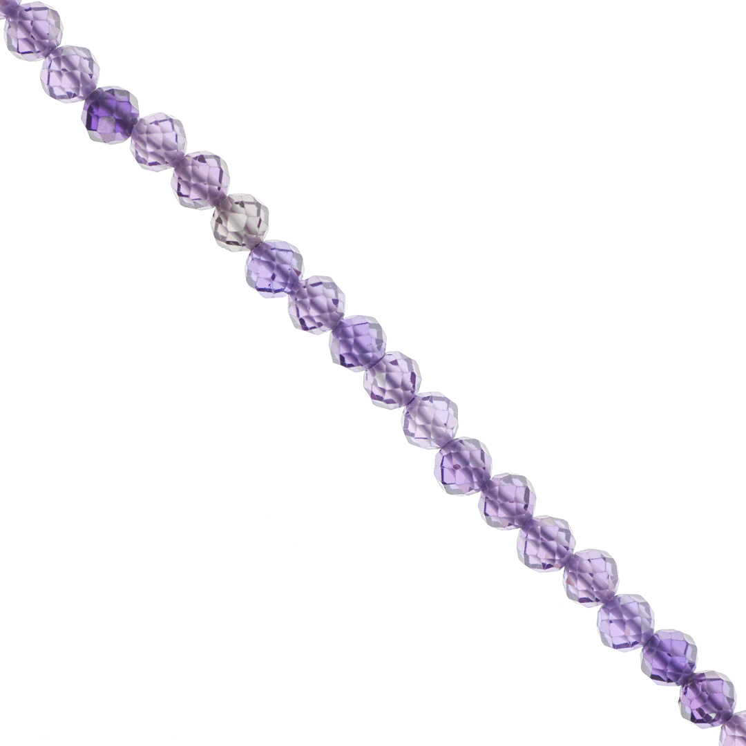 Zircon, Semi-Precious Stone, 6mm, Approx 65 pcs per strand, Available in Multiple Colours