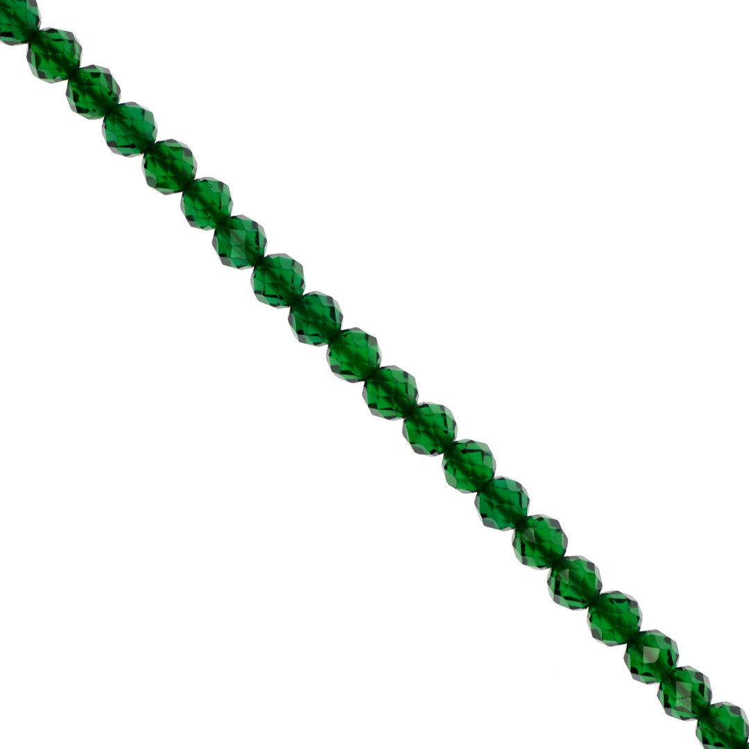 Zircon, Semi-Precious Stone, 4mm, Approx 95+ pcs per strand, Available in Multiple Colours