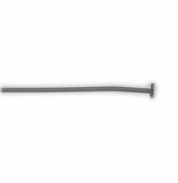 Head Pin, Sterling Silver, 2inch Length, 21 Gauge - 4pcs
