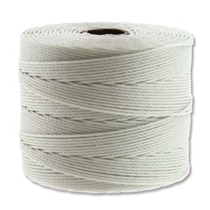 BeadSmith S-Lon Bead Cord - 0.4mm - 118 Yards - CREAM