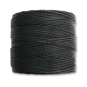 S-Lon Bead Cord Black 77YD-/210