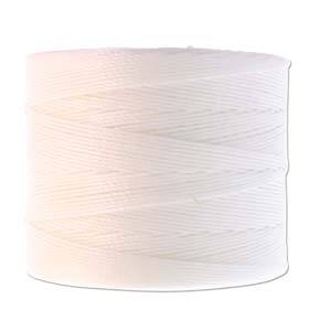 BeadSmith S-Lon Bead Cord - 77 yards - WHITE