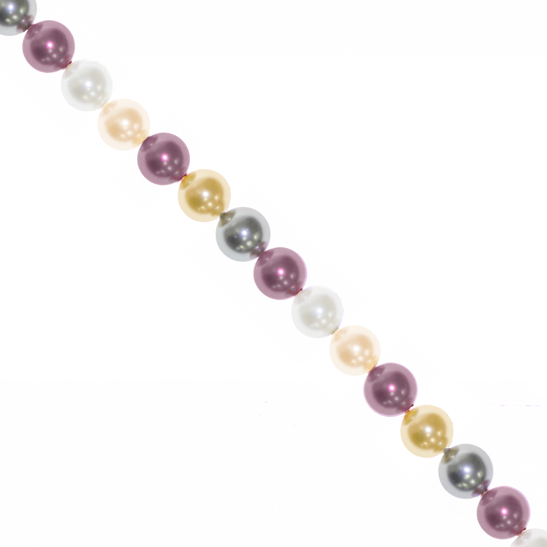 Shell Pearls, Available in Multiple Colours and Sizes