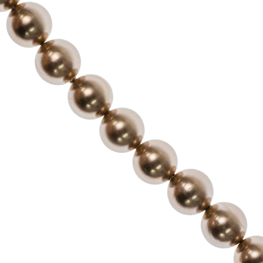 Shell Pearls, Bronze, Available in Various Sizes