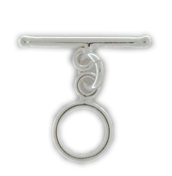 Toggle, Round Toggle, Sterling Silver, 7.8mm, 1pc