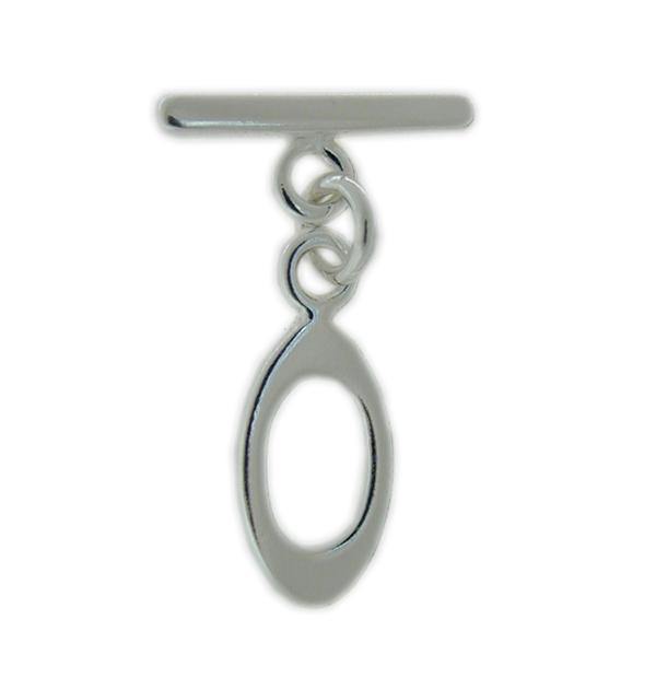 Toggle, Sterling Silver , 1pc - Butterfly Beads