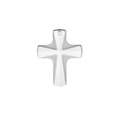 Swarovski Pendants, Crystal Cross (6860), 12mm x 10mm, 2 pcs per bag