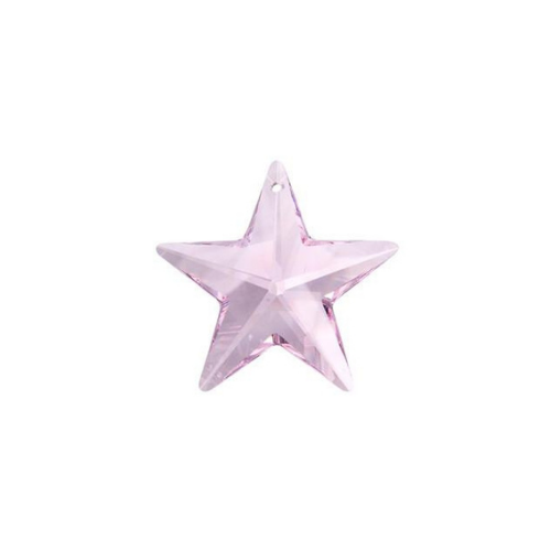 Swarovski Pendants, Star (6714), 28mm ,1 pc per bag, Available in 2 Colours