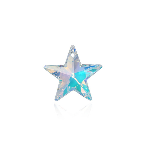 Swarovski Pendants, Star (6714), 28mm ,1 pc per bag, Available in 2 Colours