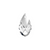 Swarovski Pendants, Capped Pear (6565), 22mm, 1 pc per bag, Available in 5 Colour