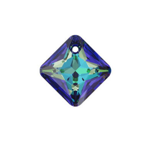 Swarovski Pendants, Princess Cut (6431), 16mm, 1 pc per bag, Available in 4 Colours