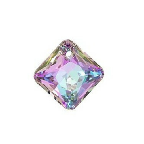 Swarovski Pendants, Princess Cut (6431), 16mm, 1 pc per bag, Available in 4 Colours